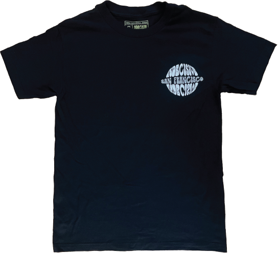 Foggy Summer T-Shirt - Pitch Black