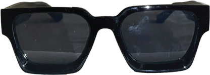 Foggy Summer Sunglasses - Pitch Black