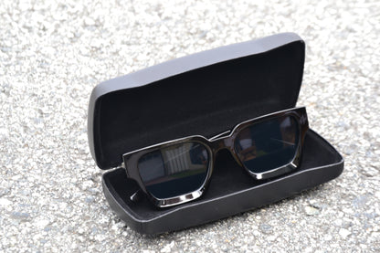 Foggy Summer Sunglasses - Pitch Black